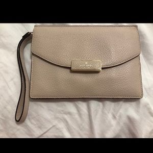 Kate Spade Nude Envelope Wristlet